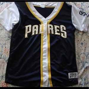 pink padres jersey